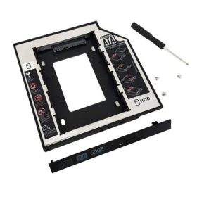 Rack extern 12.7mm,  S-ATA, negru