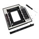 Rack extern 12.7mm,  S-ATA, negru