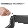 DOUBLE MONITOR ARM SERIOUX MM97-C012E