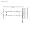 TV MOUNT SERIOUX TV73-48F 43"-90" 80KG