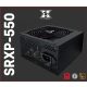 Sursa Serioux Energy 550W, 80+ Bronze, Ventilator 12cm, ATX, material metal, cabluri: 20+4-pin, 1x4+4-pin, 2x6+2-pin, negru