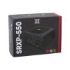 Sursa Serioux Energy 550W, 80+ Bronze, Ventilator 12cm, ATX, material metal, cabluri: 20+4-pin, 1x4+4-pin, 2x6+2-pin, negru