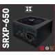Sursa Serioux Energy 650W, 80+ BRONZE, Ventilator 12cm, ATX, material metal, cabluri: 20+4-pin, 1x4+4-pin, 2x6+2-pin, negru