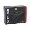 Sursa Serioux Energy 650W, 80+ BRONZE, Ventilator 12cm, ATX, material metal, cabluri: 20+4-pin, 1x4+4-pin, 2x6+2-pin, negru