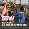 BOXA PORTABILA SERIOUX PARTYBOOM 55W