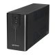 UPS Serioux Line Interactive 1500LI, Led, capacitate 1500VA/900W, 4 prize Schuko , baterie 12 V / 8.0 Ah × 2, timp mediu de functionare