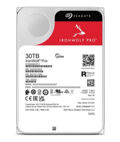 SG HDD 3.5  30TB SATA3 ST30000NT011