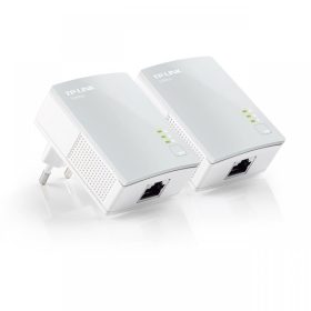   TP-Link Kit PowerLine 500Mbps, Ultra Compact Size, HomePlug AV, GreenPowerline, Plug and Play, 2 bucati TL-PA4010
