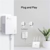 TP-Link Kit AV1000 Powerline Gigabit, Standarde si protocoale: HomePlug AV2, HomePlug AV, IEEE 1901, IEEE 802.3, IEEE 802.3u, IEEE 802.