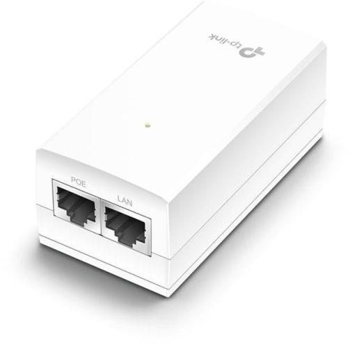 "24V Passive PoE Injector Adapter PORT: 1× Gigabit PoE Port, 1× Gigabit Non-PoE Port SPEC: Data and Power Carried over The Same Cable, 