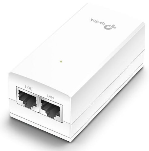 "48V Passive PoE Injector Adapter PORT: 1× Gigabit PoE Port, 1× Gigabit Non-PoE Port SPEC: Data and Power Carried over The Same Cable, 