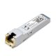 "1000BASE-T RJ45 SFP Module SPEC: 1000Mbps RJ45 Copper Transceiver, Plug and Play with SFP Slot, Up to 100 m Distance (Cat5e or above)"