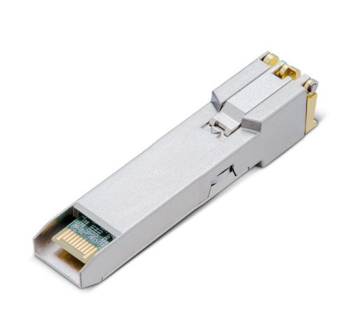 "10GBASE-T RJ45 SFP+ Module SPEC: 10Gbps RJ45 Copper Transceiver, Plug and Play with SFP+ Slot, Support DDM (Temperature and Voltage), 