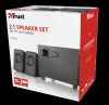 Boxe Trust Avora 2.1, 9W, negru