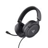 Casti Trust GXT 498 Forta cu fir, negru