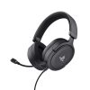 Casti Trust GXT 498 Forta cu fir, negru