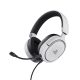 Casti Trust GXT 498W Forta cu fir, alb