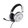 Casti Trust GXT 498W Forta cu fir, alb
