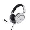Casti Trust GXT 498W Forta cu fir, alb