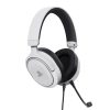Casti Trust GXT 498W Forta cu fir, alb