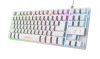 Tastatura Trust GXT833W Thado, alb