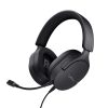 Casti Trust GXT 489 Fayzo cu fir, negru