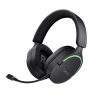 Casti Trust GXT 491P Fayzo cu fir, negru