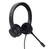 Casti Trust Ayda USB-ENC, negru