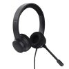 Casti Trust Ayda USB-ENC, negru
