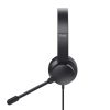 Casti Trust Ayda USB-ENC, negru