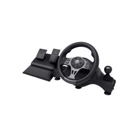   Volan racing Trust GXT 289 Movi Movi, conectivitate cu fir, 25 de butoane, console compatibile Nintendo Switch, Xbox Series S, Xbox Ser