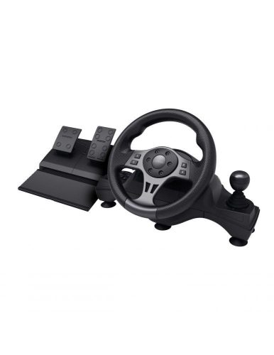 Volan racing Trust GXT 289 Movi Movi, conectivitate cu fir, 25 de butoane, console compatibile Nintendo Switch, Xbox Series S, Xbox Ser