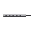 Hub Trust Halyx 5 x USB-C, gri