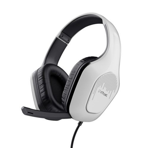 Casti Trust GXT415W Zirox. alb