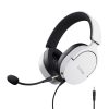 Casti Trust cu fir GXT 489W Fayzo, alb