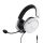 Casti Trust cu fir GXT 489W Fayzo, alb
