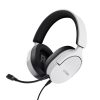 Casti Trust cu fir GXT 489W Fayzo, alb