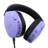 Casti Trust GXT 491P Fayzo cu fir, mov