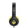 Casti Trust Nouna cu fir kids, negru
