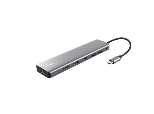Adaptor Trust Dalyx 7 in 1, gri