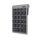Tastatura Trust numerica Xalax WS, gri