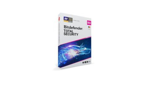 Licenta retail Bitdefender Total Security - protectie anti- malwarecompleta pentru Windows, macOS, iOS si Android, valabila pentru 2 an