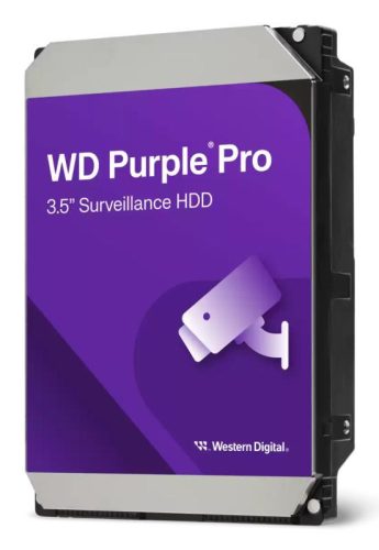 HDD Surveillance WD Purple Pro WD122PURP, 12 TB, 7200 RPM, 512 MB, SATA III