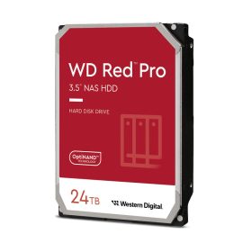   WD Red Pro WD240KFGX – HDD NAS 24TB, 3.5", SATA 6Gb/s, CMR, 512MB Cache