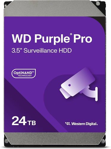 HDD Western Digital Purple Pro 24TB, SATA, 521MB, 3.5 inch 