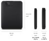 EHDD 4TB WD 2.5" ELEMENTS USB 3.0 BK