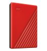 HDD Extern WD My Passport, 2TB, 2.5", Rosu, USB 3.2