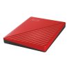 EHDD 2TB WD 2.5" USB 3.2 MY PASSPORT RED