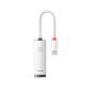 Adaptor Baseus Lite Type-C la RJ45, alb