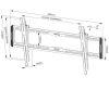 Suport perete NM 43"-86" 70kg ng